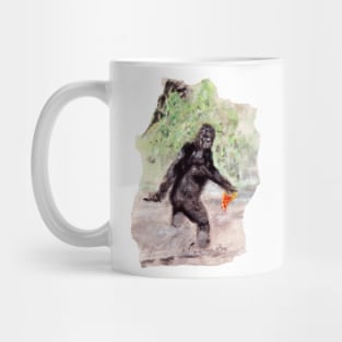 Bigfoot and Pizza Mug